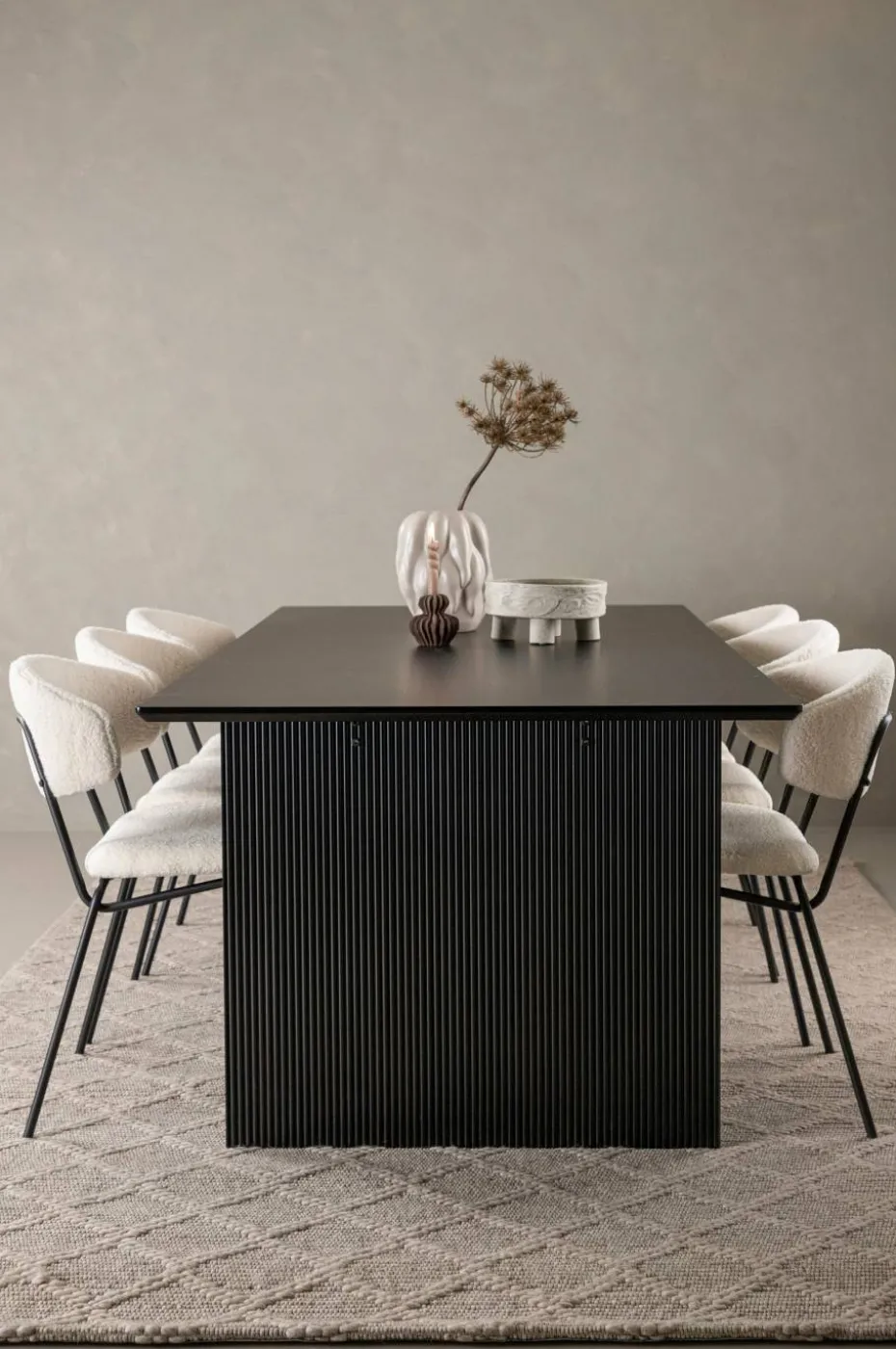 Venture Home Spisegruppe Vail med 6 stk stoler Chico