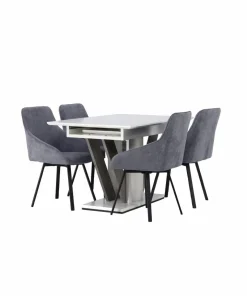 Venture Home Spisegruppe Disa med stolene Rosie