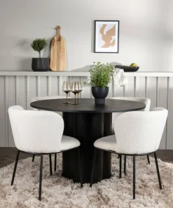 Venture Home Spisegruppe Olivia med 4 stk stoler Edina