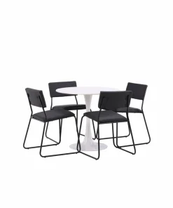Venture Home Spisegruppe Hamden med 4 stk stoler Kenth