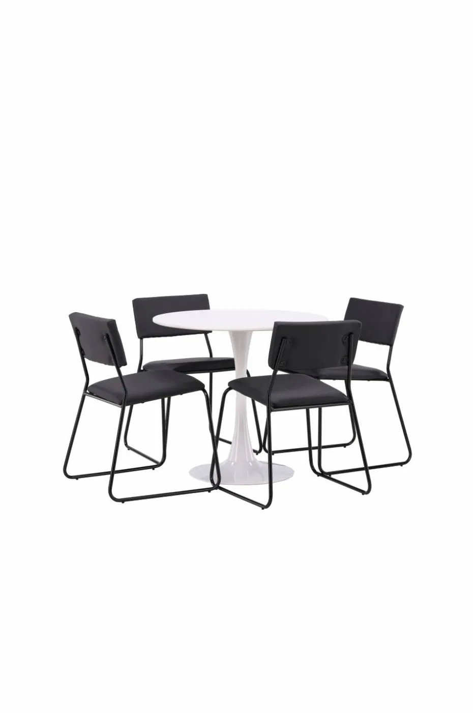 Venture Home Spisegruppe Hamden med 4 stk stoler Kenth