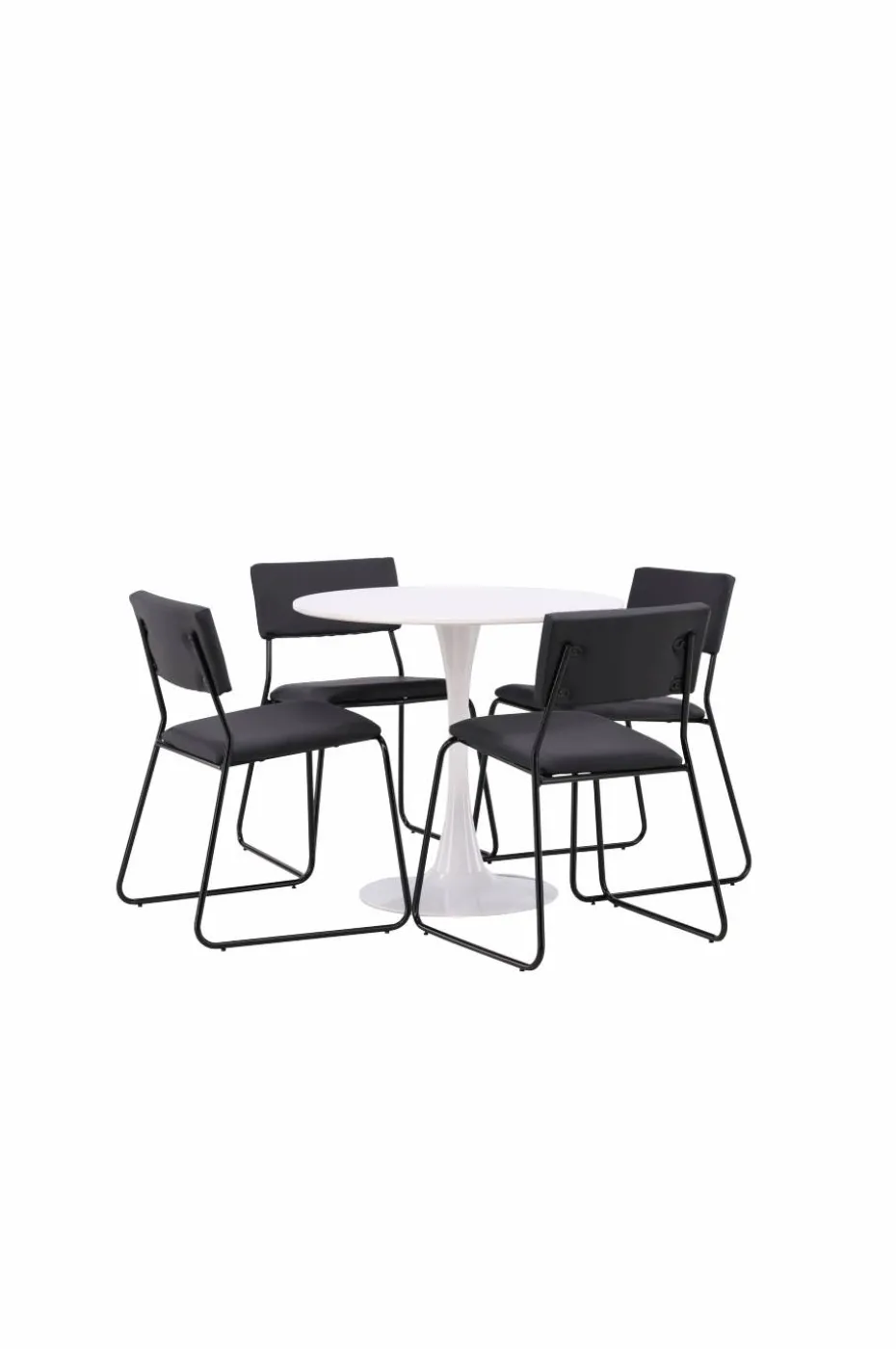 Venture Home Spisegruppe Hamden med 4 stk stoler Kenth