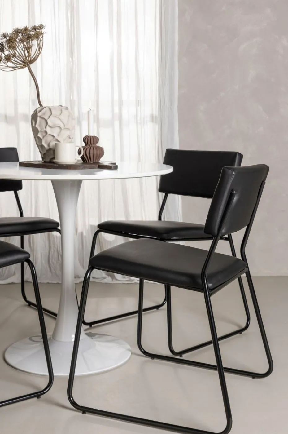 Venture Home Spisegruppe Hamden med 4 stk stoler Kenth
