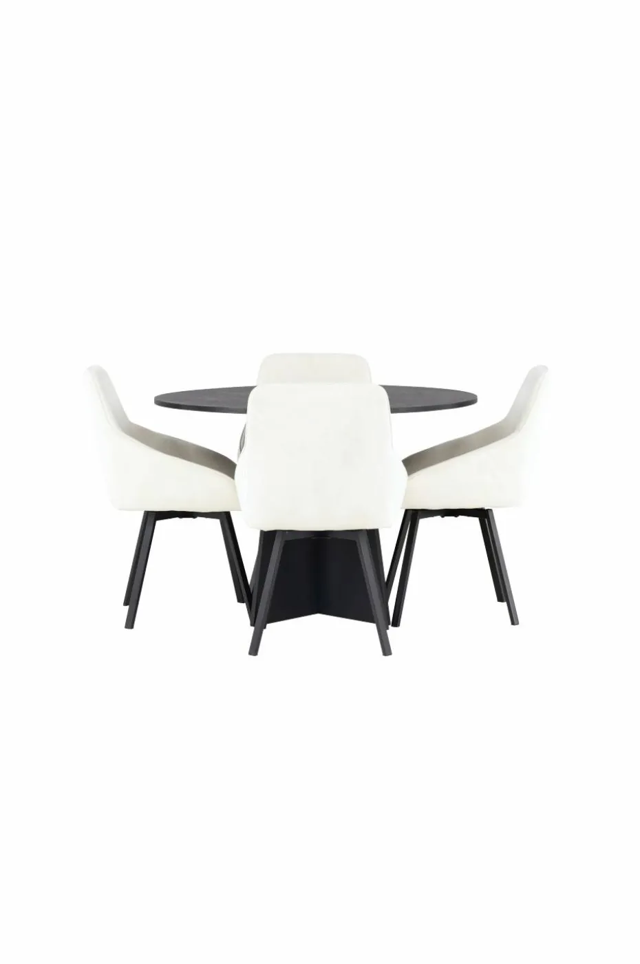 Venture Home Spisegruppe Bootcut med 4 stk stoler Rosie