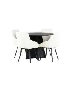 Venture Home Spisegruppe Bootcut med 4 stk stoler Rosie