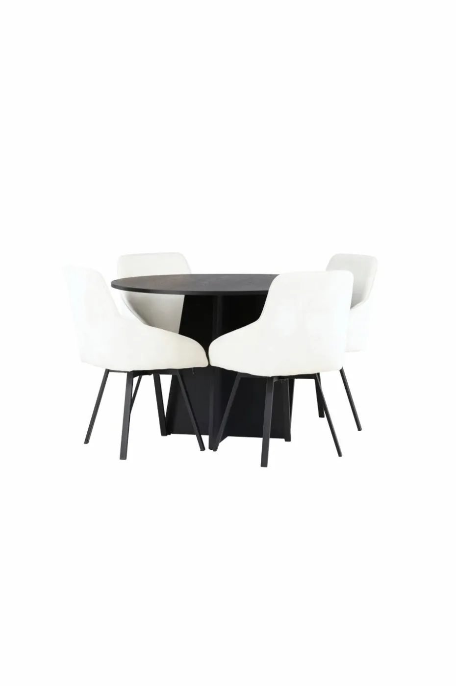 Venture Home Spisegruppe Bootcut med 4 stk stoler Rosie