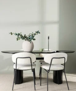 Venture Home Spisegruppe Isolde med 4 stk stoler Chico