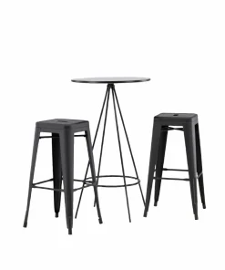 Venture Home Spisegruppe Bistro med 2 stk stoler Tempe