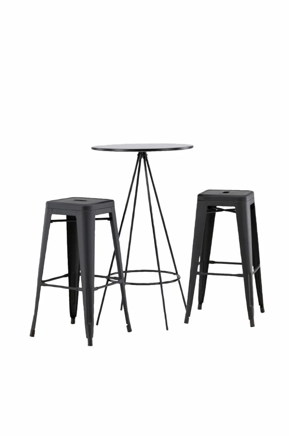Venture Home Spisegruppe Bistro med 2 stk stoler Tempe