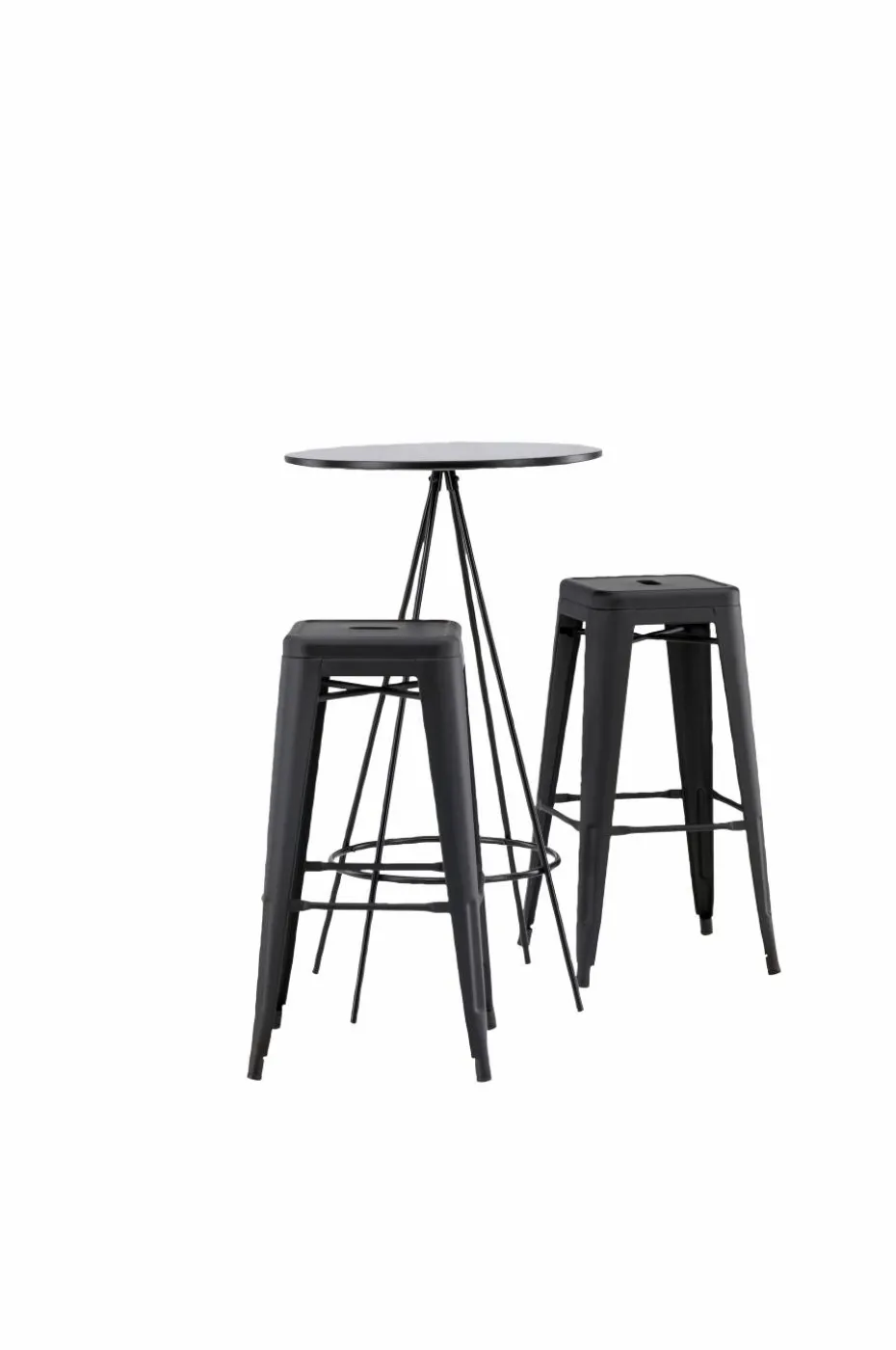 Venture Home Spisegruppe Bistro med 2 stk stoler Tempe