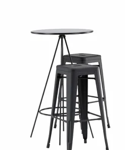 Venture Home Spisegruppe Bistro med 2 stk stoler Tempe
