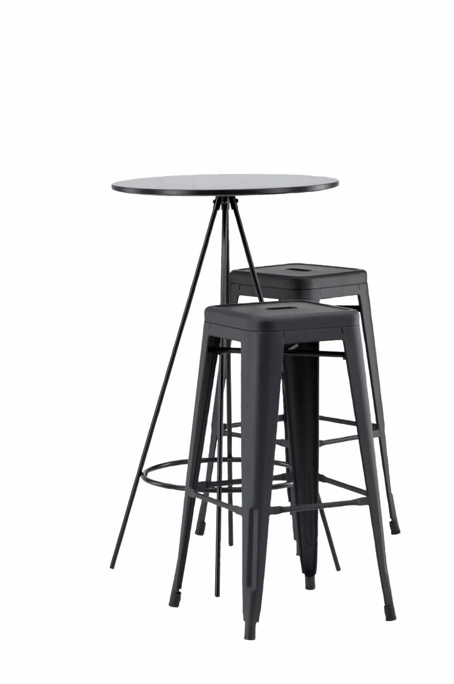 Venture Home Spisegruppe Bistro med 2 stk stoler Tempe