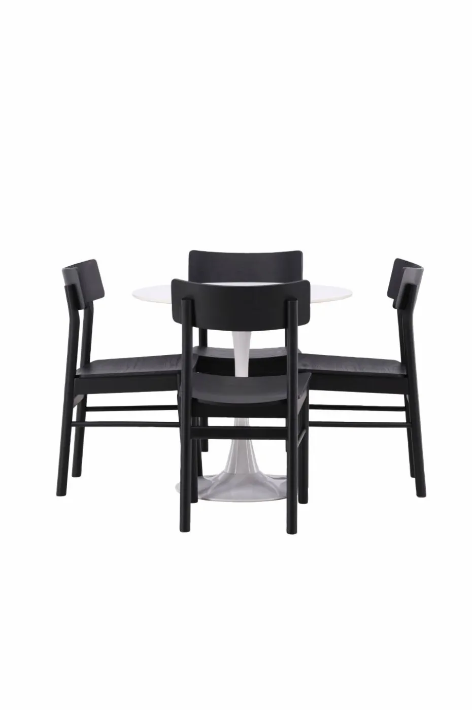 Venture Home Spisegruppe Hamden med 4 stk stoler Montros