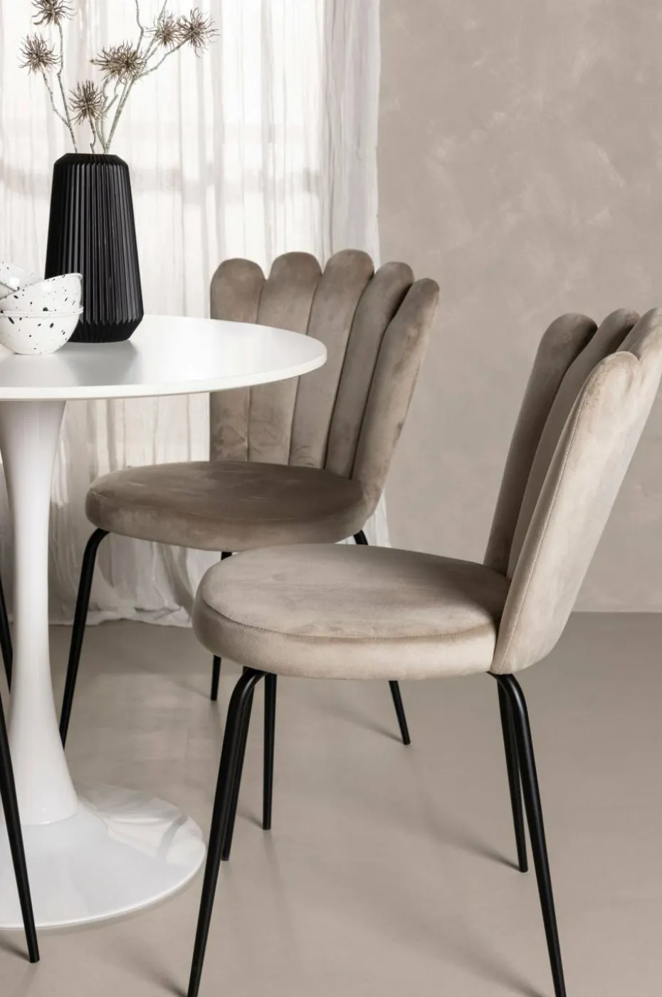 Venture Home Spisegruppe Hamden med 4 stk stoler Limhamn