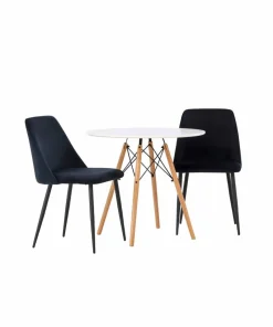Venture Home Spisegruppe Danburi med 2 stk stoler Night