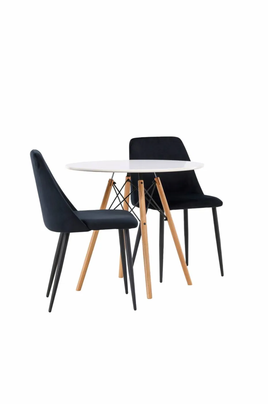 Venture Home Spisegruppe Danburi med 2 stk stoler Night