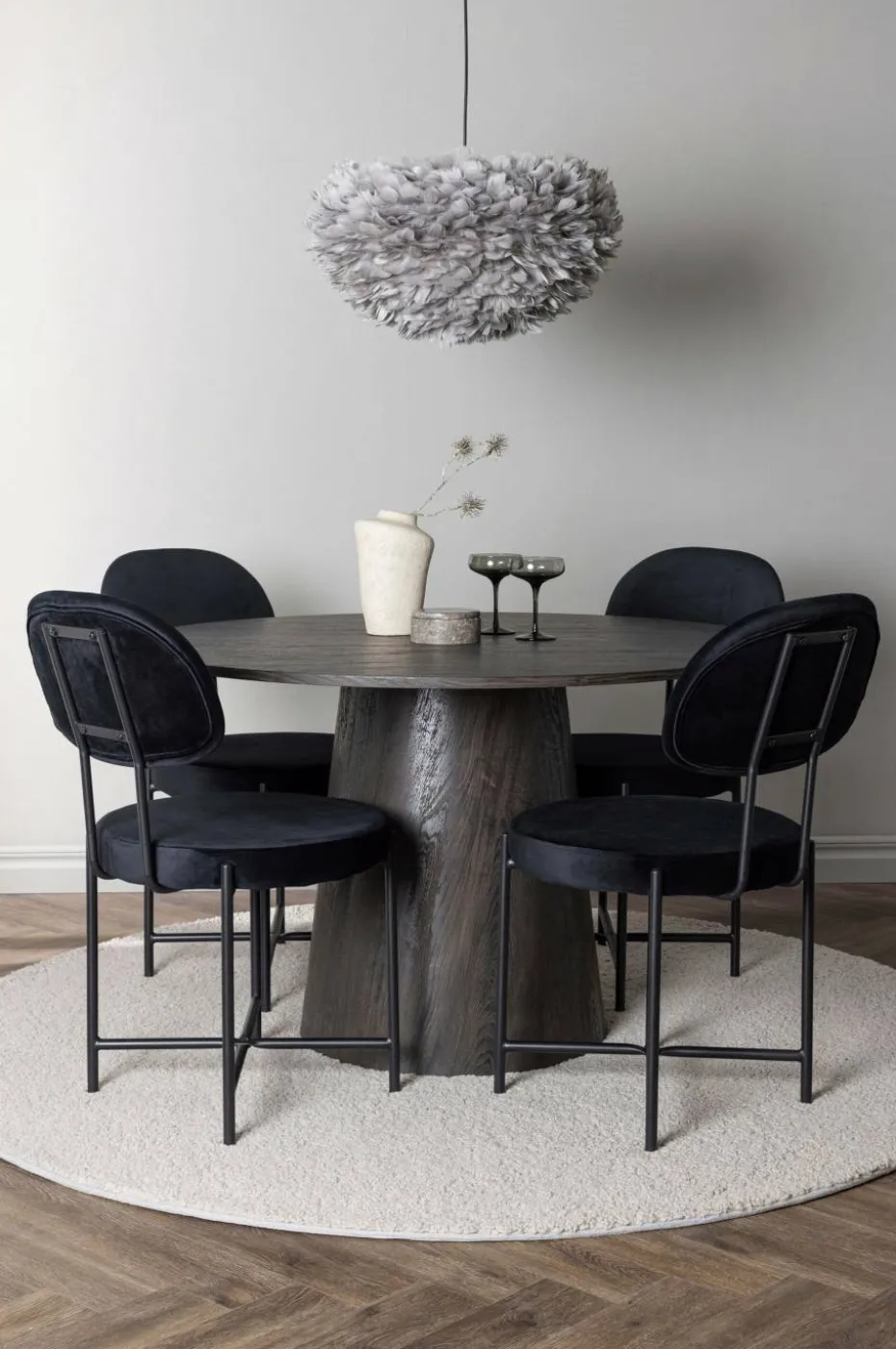 Venture Home Spisegruppe Lanzo med 4 stk stoler Stella