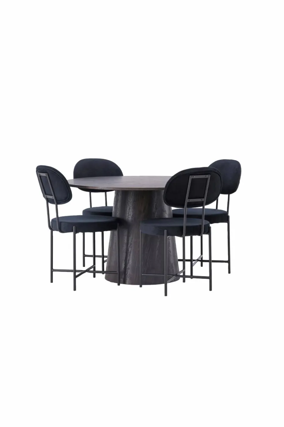 Venture Home Spisegruppe Lanzo med 4 stk stoler Stella