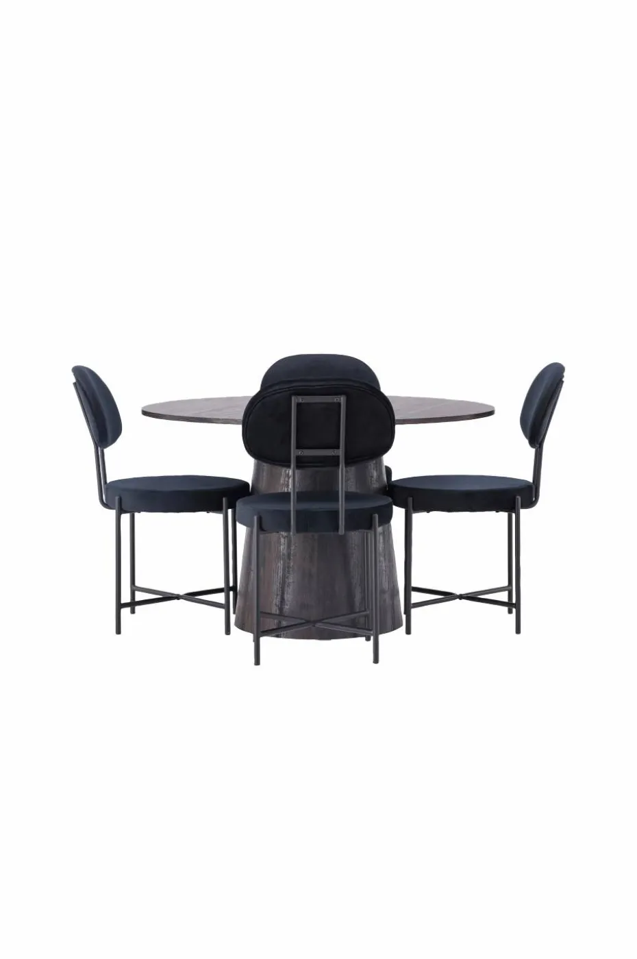 Venture Home Spisegruppe Lanzo med 4 stk stoler Stella