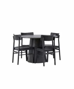 Venture Home Spisegruppe Lanzo med 4 stk stoler Montros