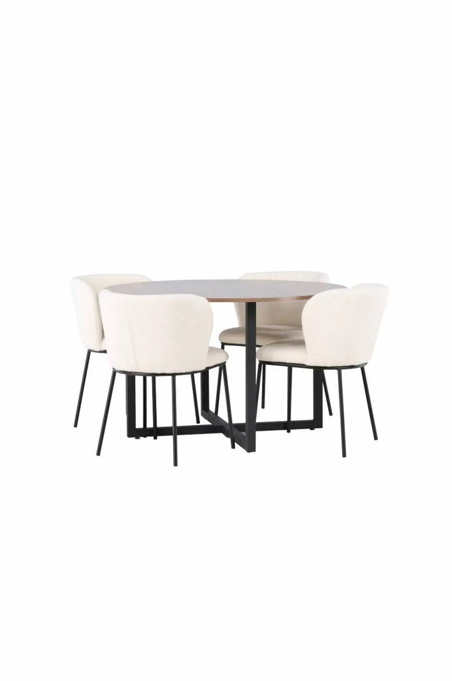 Venture Home Spisegruppe Durango med 4 stk stoler Edina