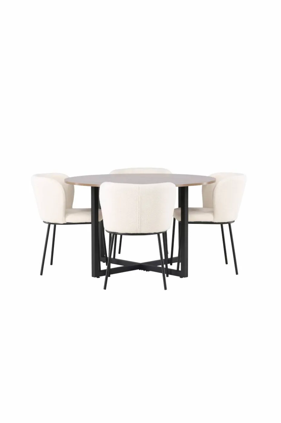 Venture Home Spisegruppe Durango med 4 stk stoler Edina