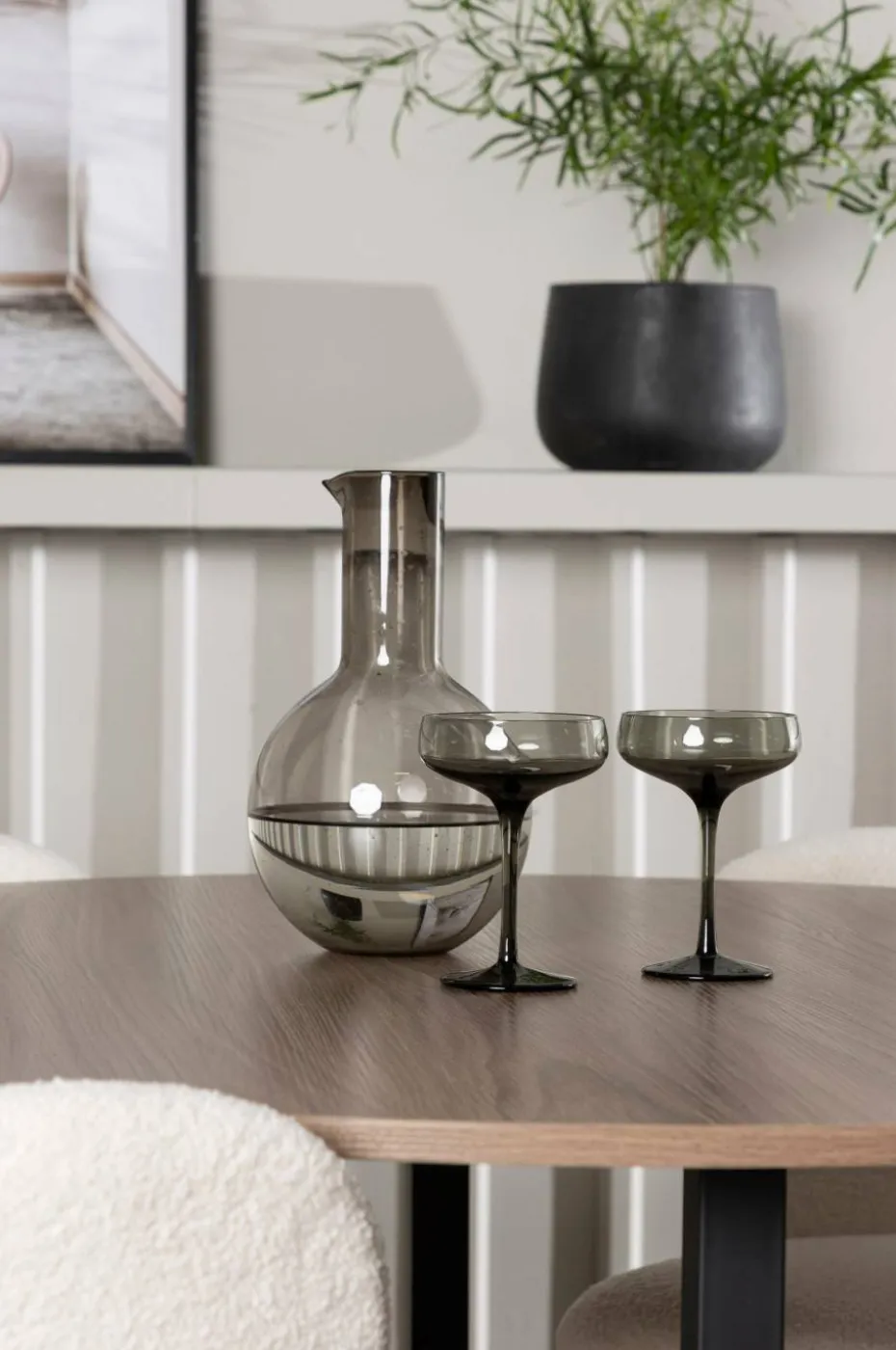 Venture Home Spisegruppe Durango med 4 stk stoler Edina
