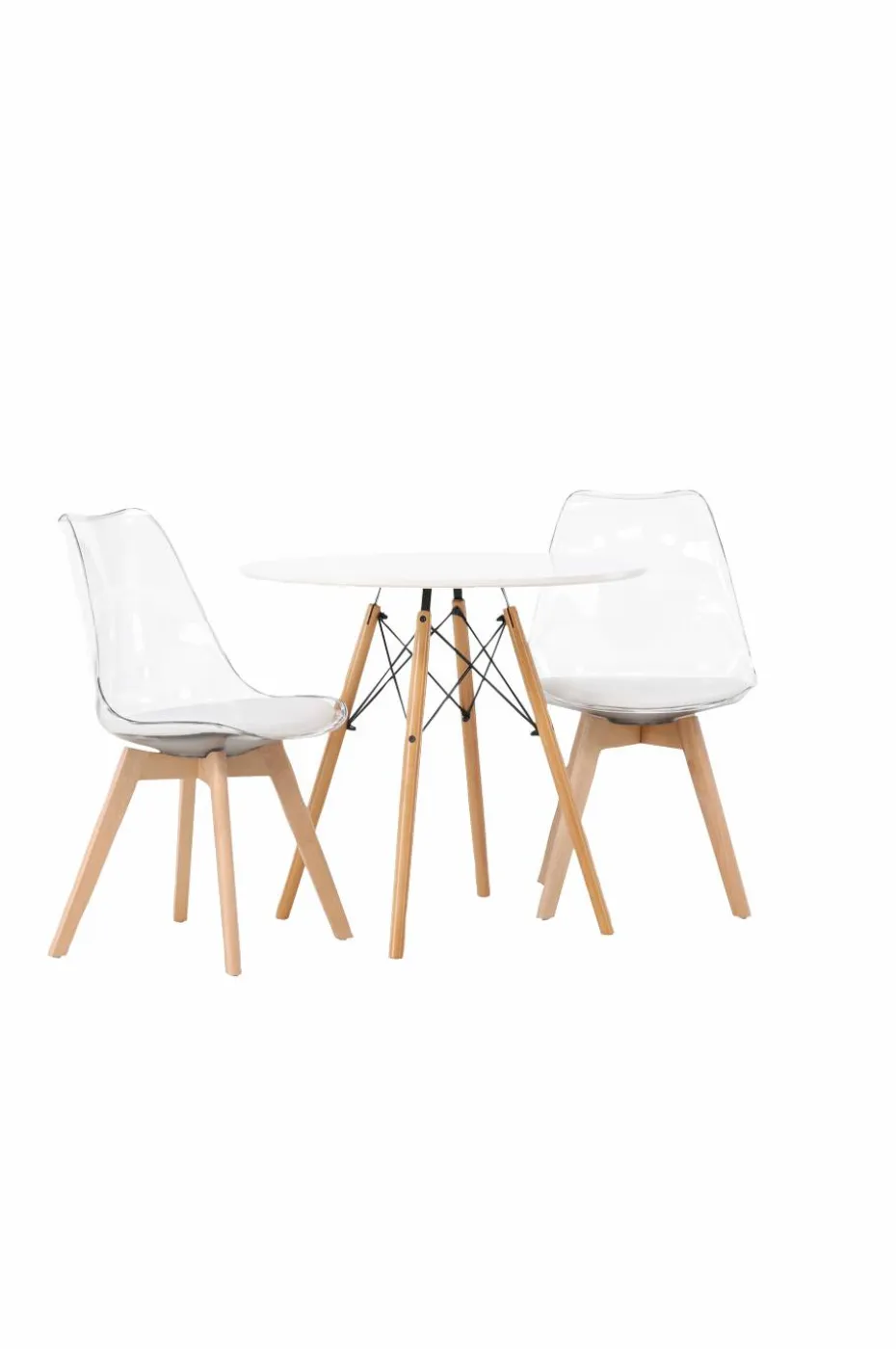 Venture Home Spisegruppe Danburi med 2 stk stoler Edvin