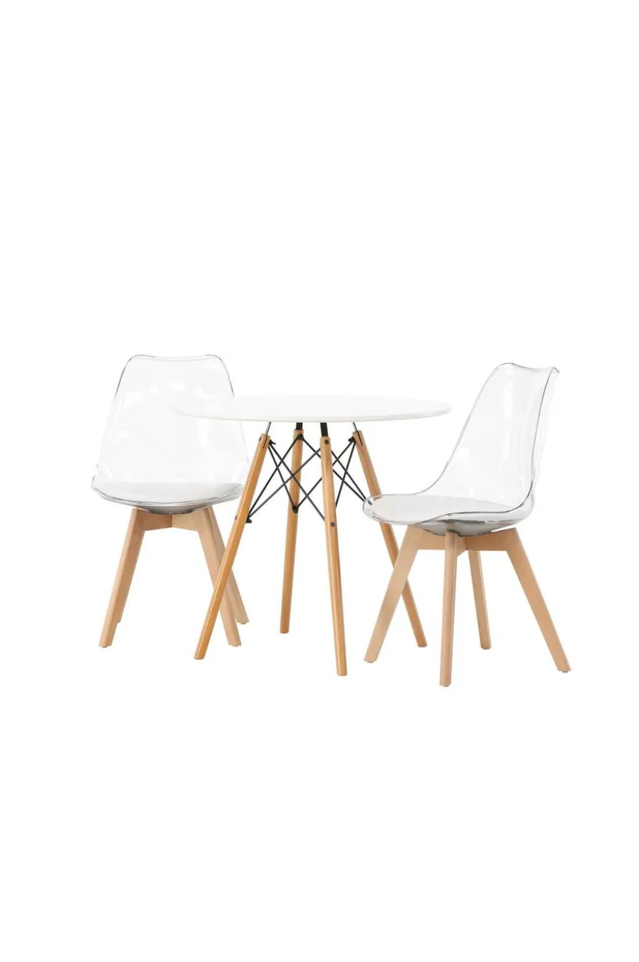 Venture Home Spisegruppe Danburi med 2 stk stoler Edvin