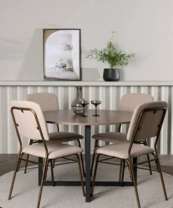Venture Home Spisegruppe Durango med 4 stk stoler Seda