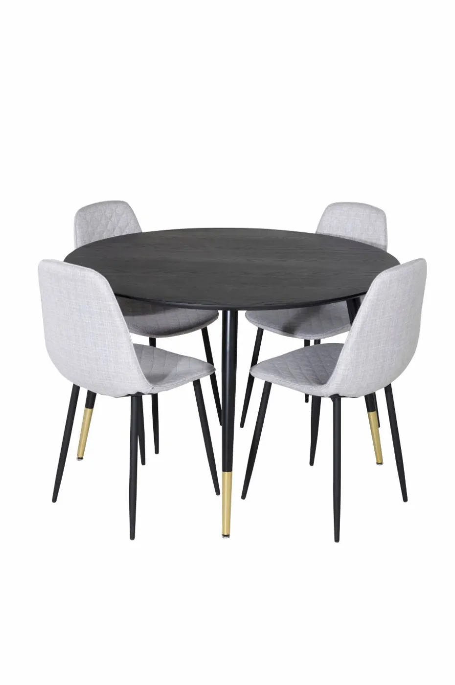 Venture Home Spisegruppe Dipp med 4 stk stoler Polar