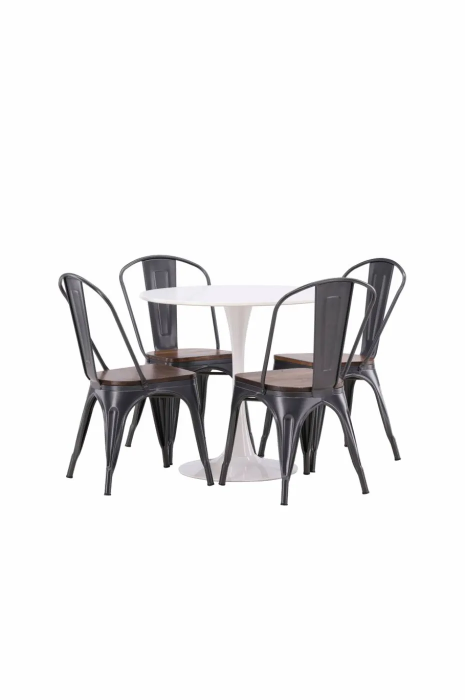Venture Home Spisegruppe Hamden med 4 stk stoler Tempe