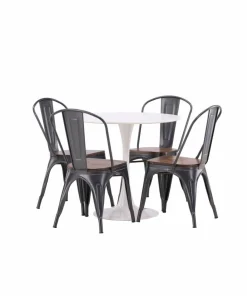 Venture Home Spisegruppe Hamden med 4 stk stoler Tempe