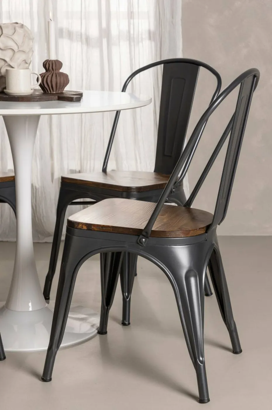 Venture Home Spisegruppe Hamden med 4 stk stoler Tempe