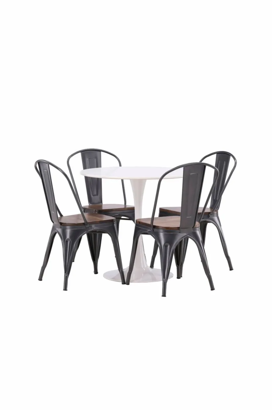 Venture Home Spisegruppe Hamden med 4 stk stoler Tempe