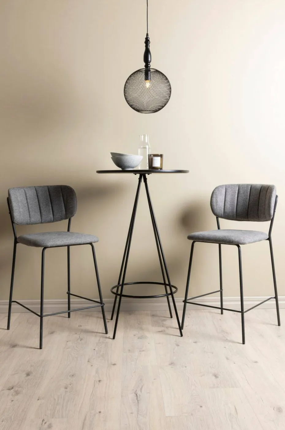 Venture Home Spisegruppe Bistro med 2 stk stoler Bell