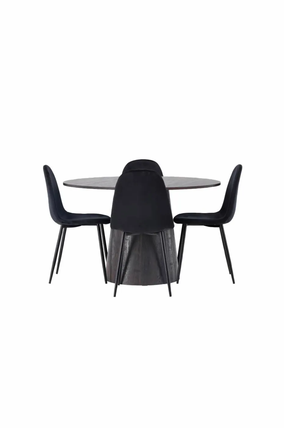 Venture Home Spisegruppe Lanzo med 4 stk stoler Polar