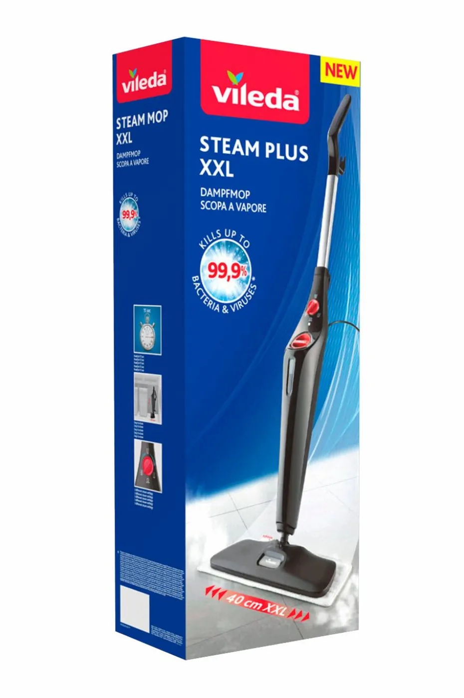 Vileda Dampmopp Steam Mop XXL 3.0