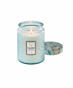 Voluspa California Summers- Large Embossed Jar Candle 100H