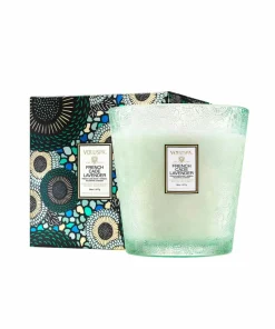 Voluspa French Cade & Lavender Boxed Luxe Jar Candle 80H