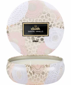Voluspa Santal Vanille - Decorative Tin Candle 25H