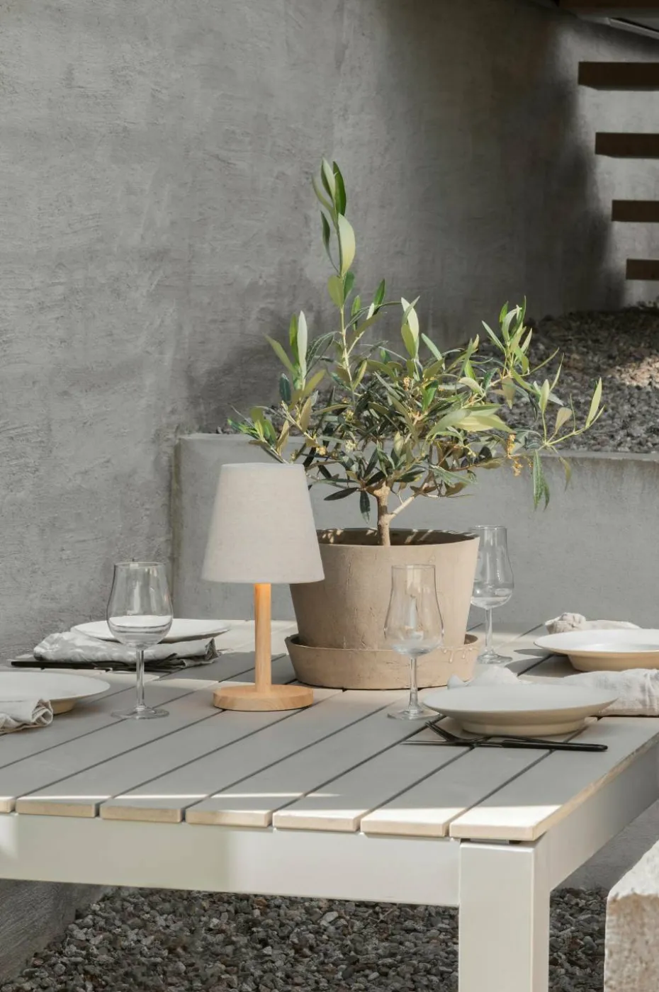 watt & VEKE Bordlampe Tess bærbar