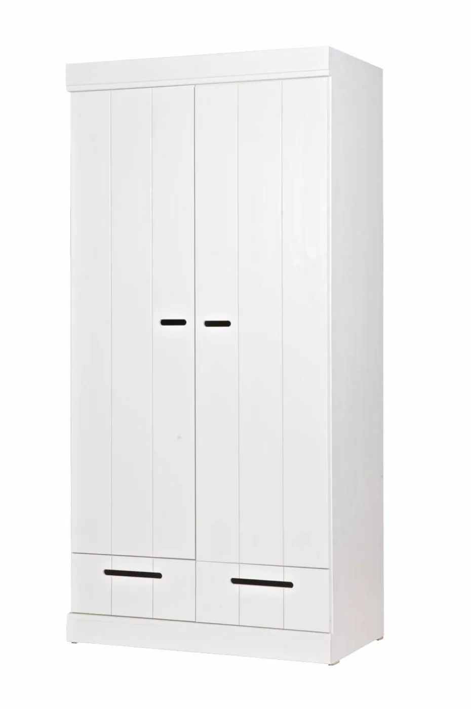 WOOOD Garderobeskap Connect m struktur, H195xB94xD53