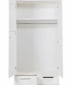 WOOOD Garderobeskap Connect m struktur, H195xB94xD53
