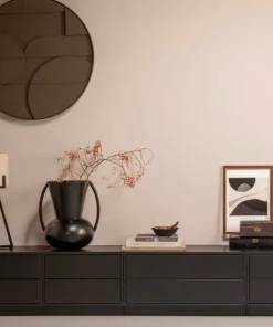 WOOOD Tv-benk Finca rund høyre 78 cm