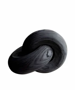 Zelected by Houze Dekorasjon Mono Knot Black Wood
