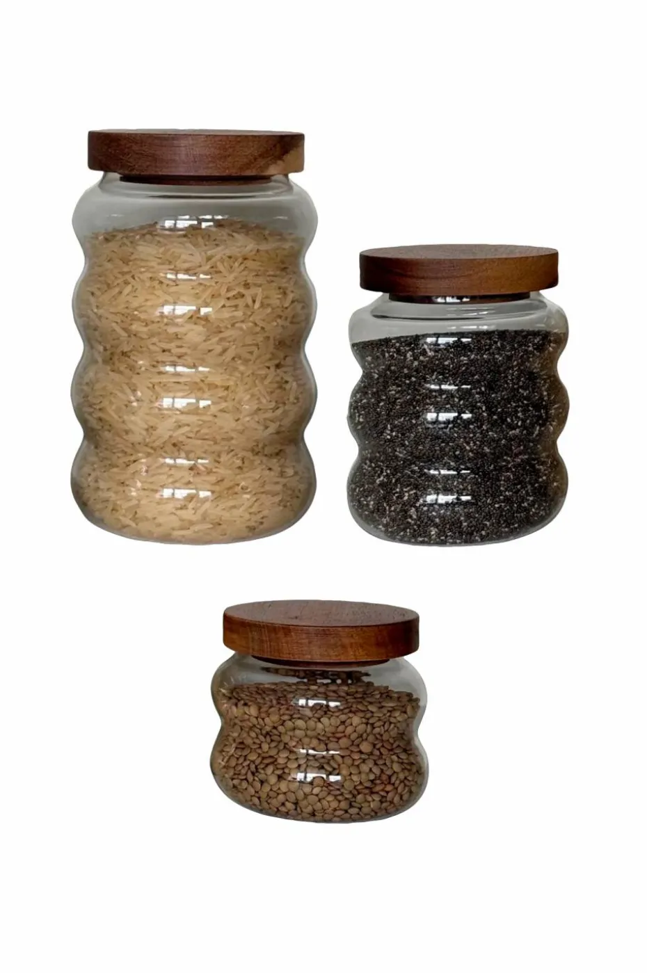 Zelected by Houze 3/sett Krukke Dolcezza Grand/median/petit