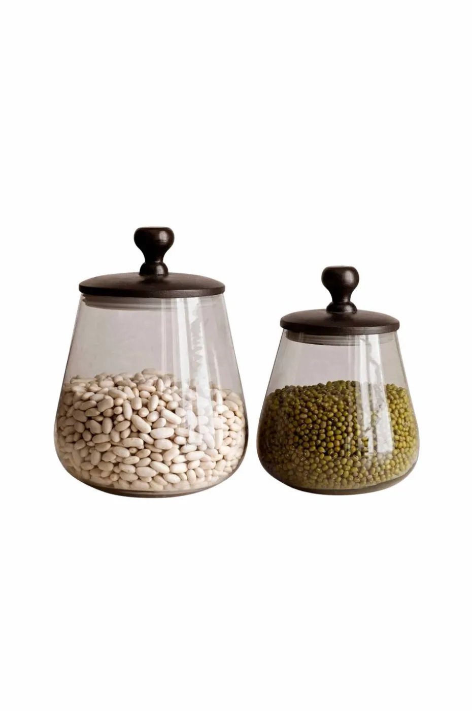 Zelected by Houze 2/sett Krukke Zulu petit/grand svart